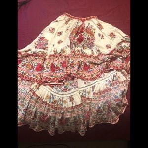 Spell Hotel Paradiso skirt sz S GUC